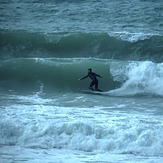 Short period storm swell, The Glen
