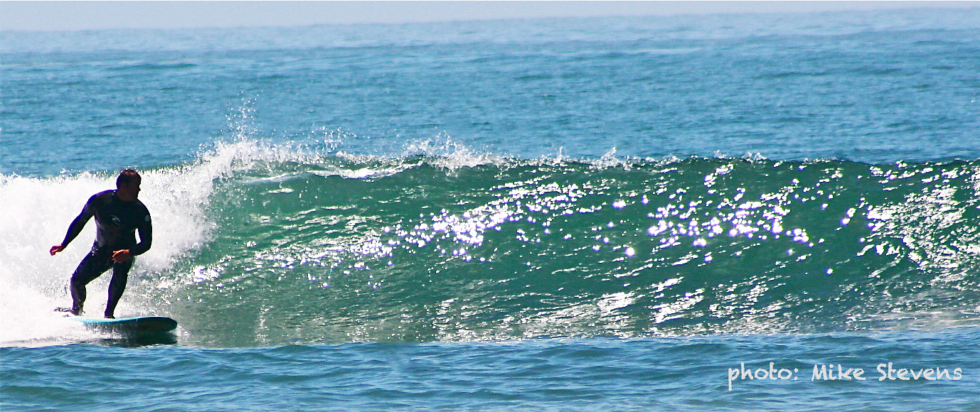 Going left, Bolinas Jetty