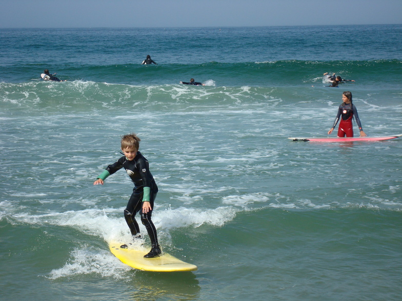 Learning to surf in Esposende