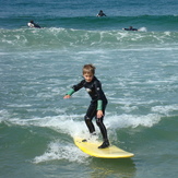 Learning to surf in Esposende