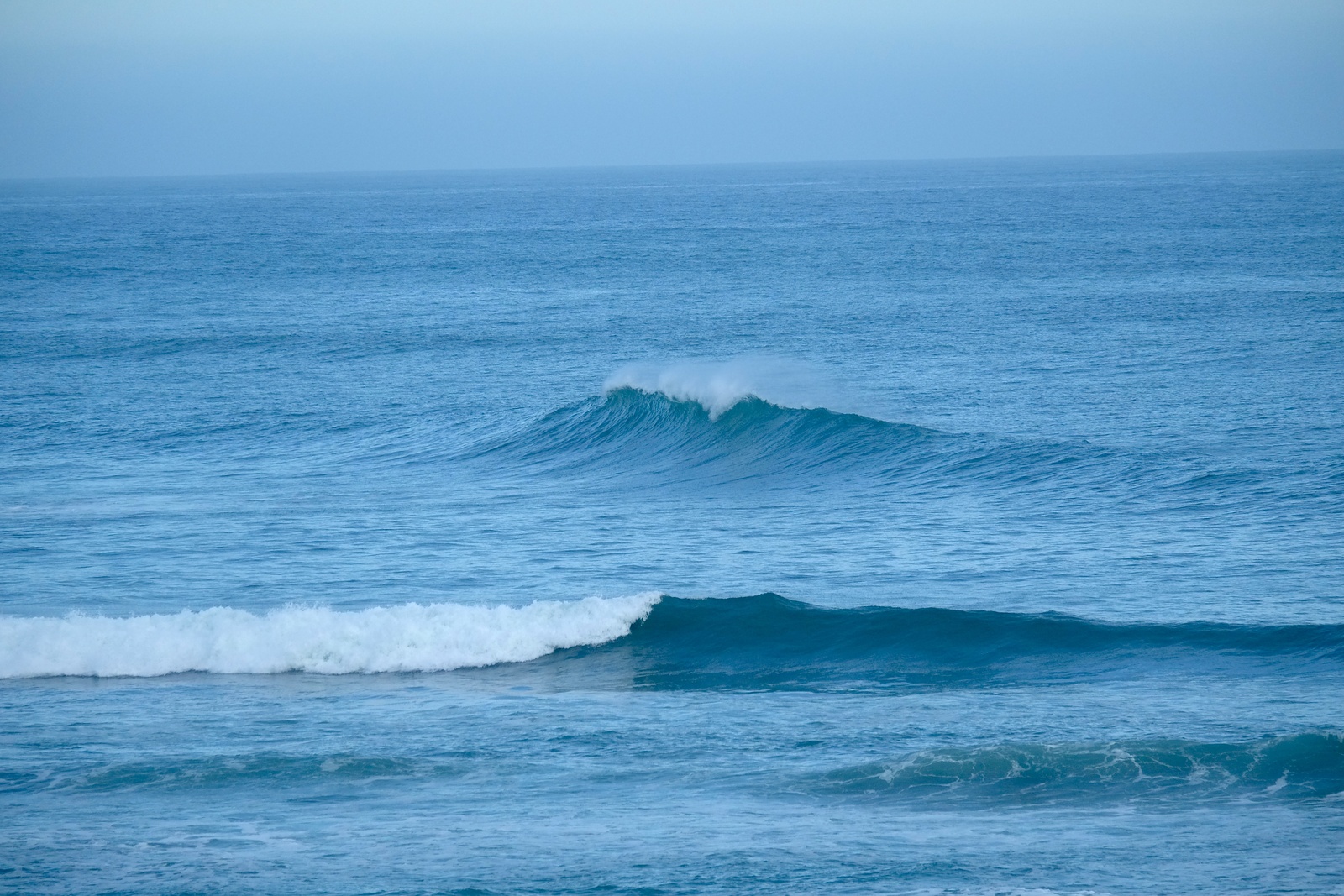 Two swells, Wharariki Beach