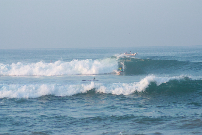 Japanese girl, North Jetty (Hikkaduwa)