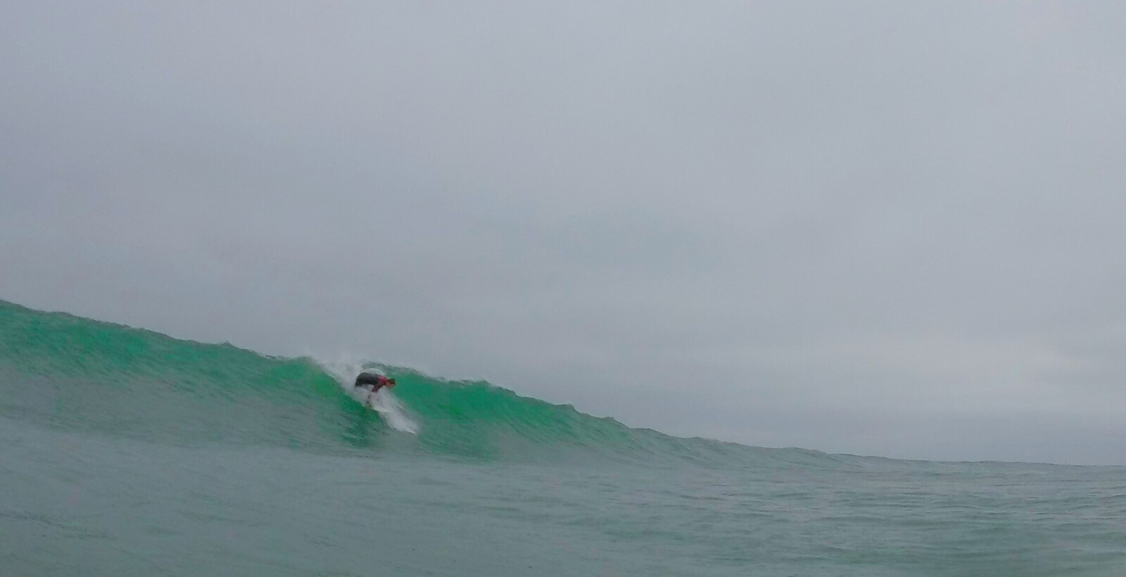 Ryan Clay about to get wet, Wrightsville Beach