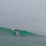 Ryan Clay about to get wet, Wrightsville Beach