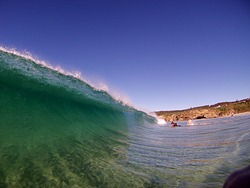 Clean Day at Caves, Caves Beach photo