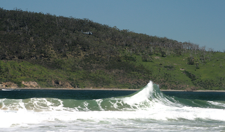 Rebounds surf break