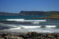 Not too Cloudy Bay, Bruny Island - Cloudy Bay photo