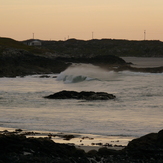 Doonloughan - Some wrap off a strong W swell.