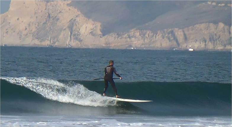 Long Left in Coronado, Coronado Beaches