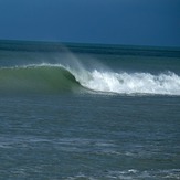 Clean swell, Amberley Beach