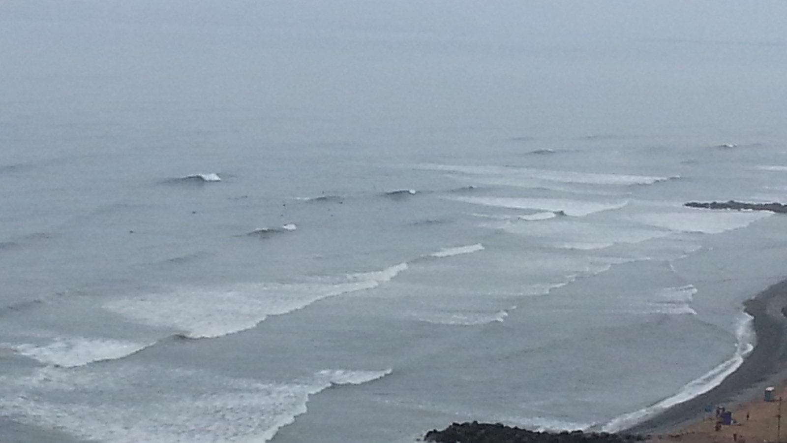Punta Roquitas desde el malecón