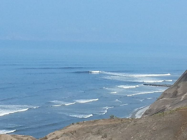 Punta Roquitas surf break