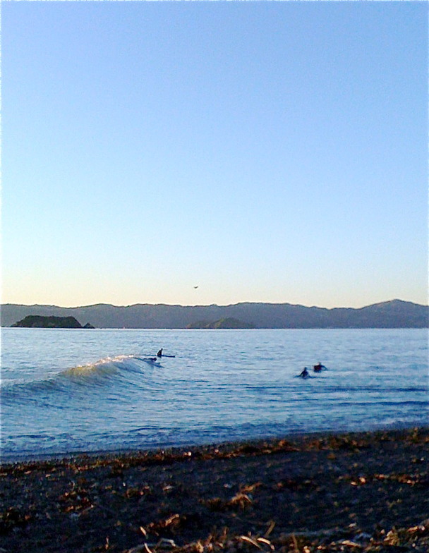 Eastbourne surf break