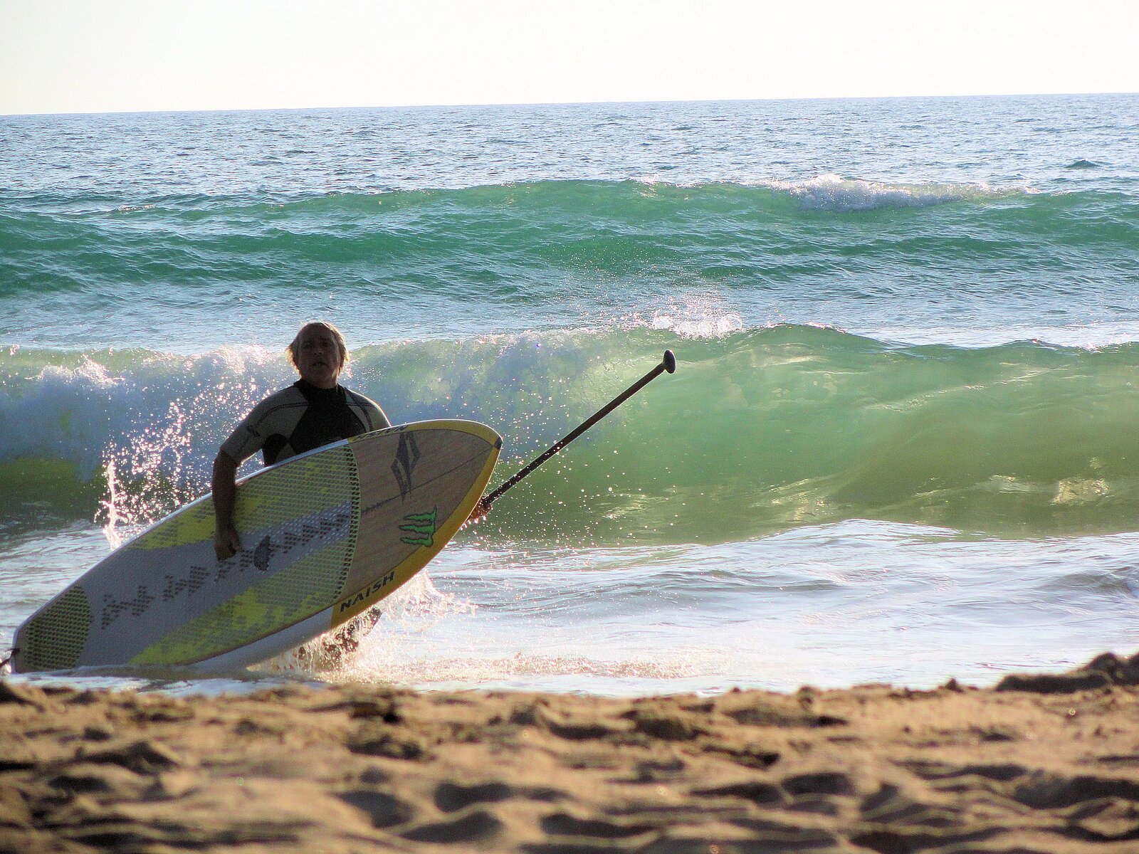Atardecer en el Palmar, Playa El Palmar