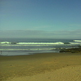 Vic first winter swell, Victoria Bay