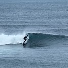 Small, clean swell, Easky Left