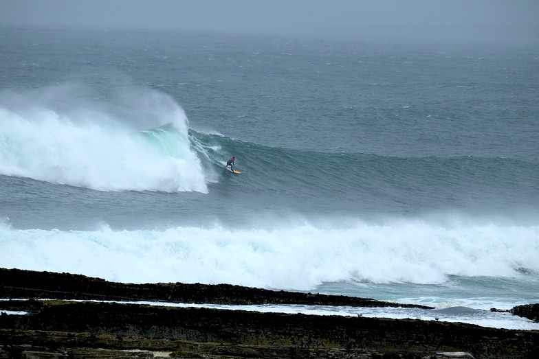 Tow in, Mullaghmore