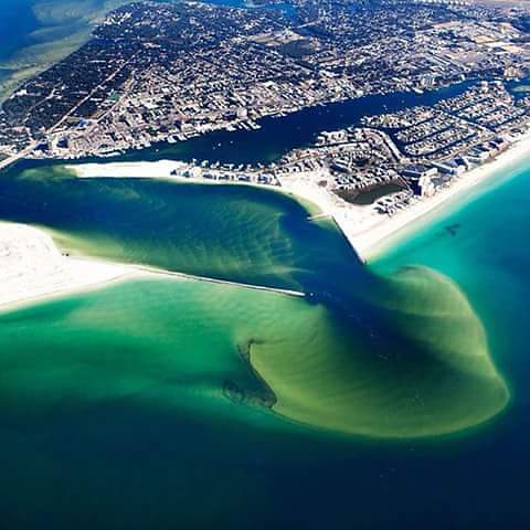 Destin surf break