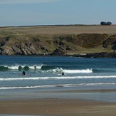 Suds Surf School - Surf lesson at Sandend, Sandend Bay