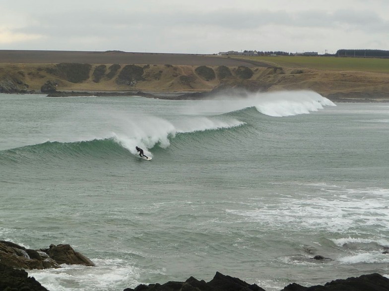 Sandend Bay surf break