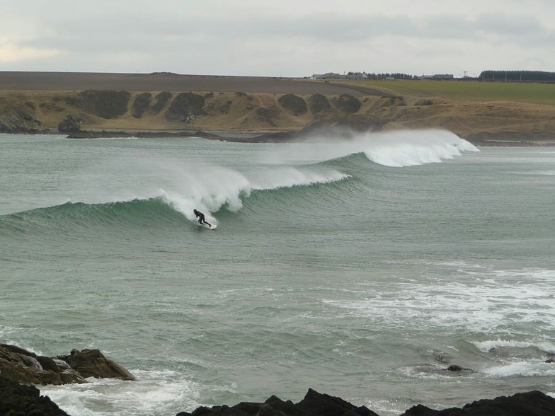 Suds Surf School - fun day at Sandend, Sandend Bay