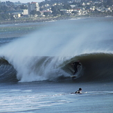 Perfect Barrels at the Groyne, Waiwakaiho