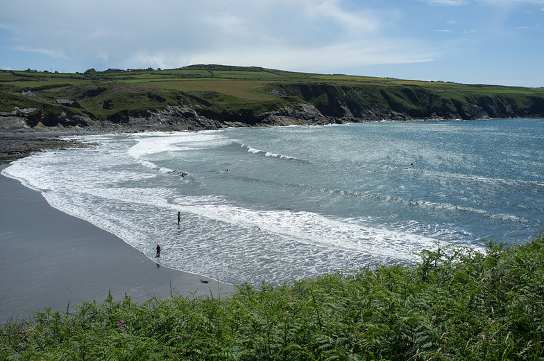 Abereiddy surf break