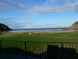 Waiting for the best waves from the house at Playa de cueva photo