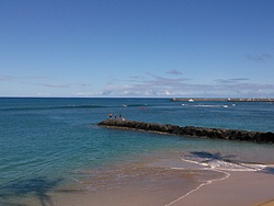 Friendliest Beach on the Westside, Pokai Bay photo
