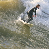 Good surfing day at the pier, Bournemouth Pier