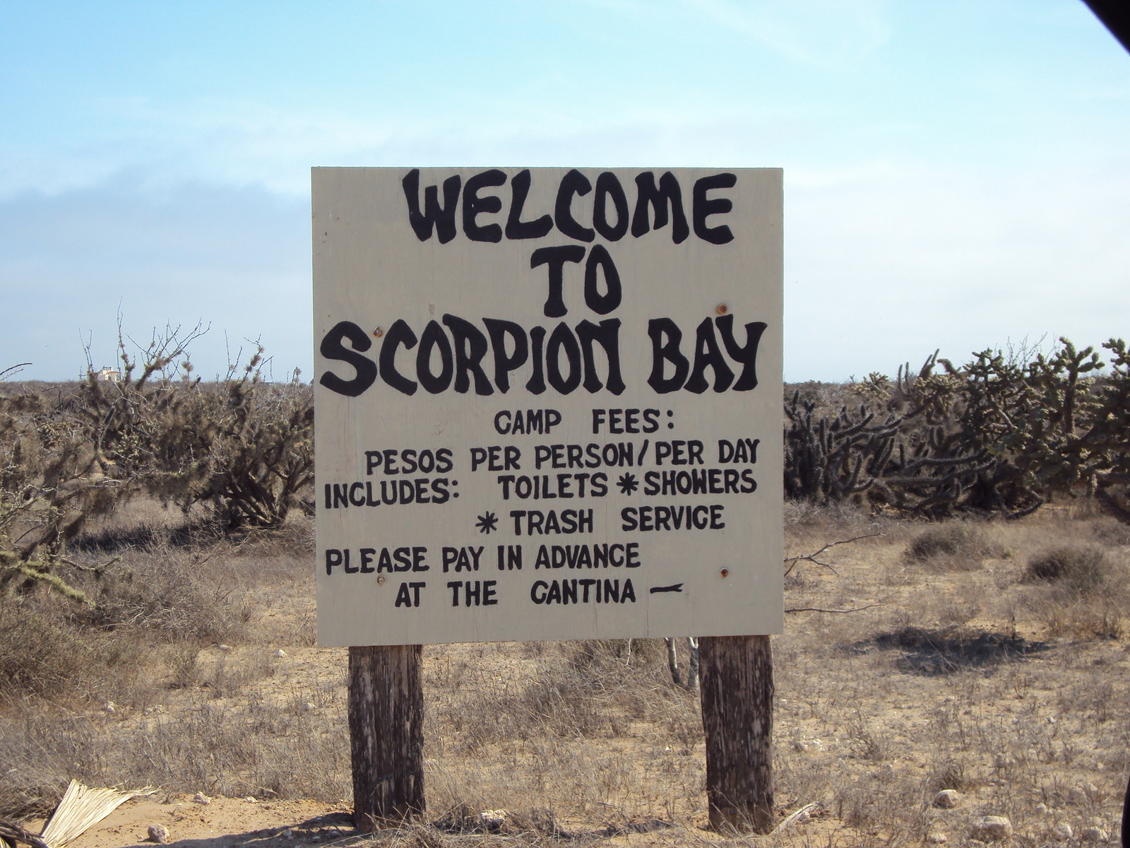 Welcome to Mexico, welcome to Scorpion Bay, Scorpion Bay (San Juanico)