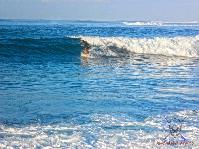 Glassy Wave, Riviere de Galets