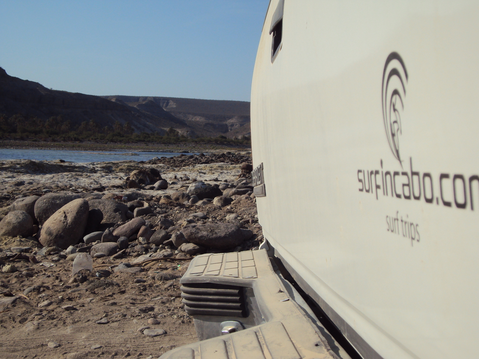 The road to Scorpion Bay, Scorpion Bay (San Juanico)