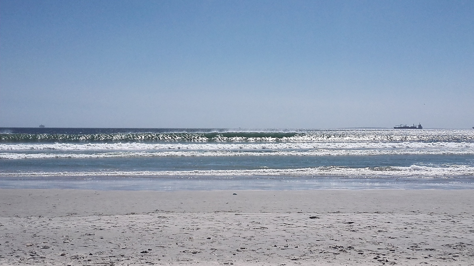 Off shore starting to pick up, Milnerton