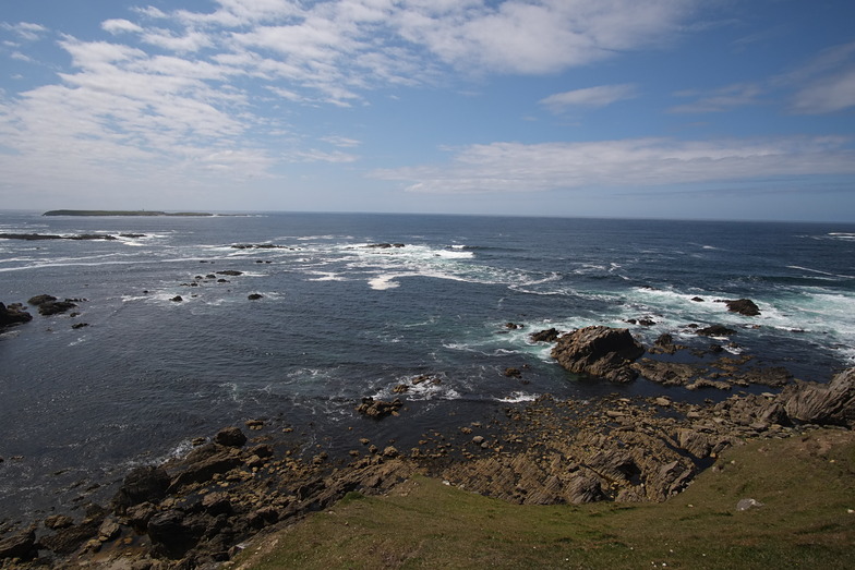 Summer swell at Malin Mor, Malin Mor Left