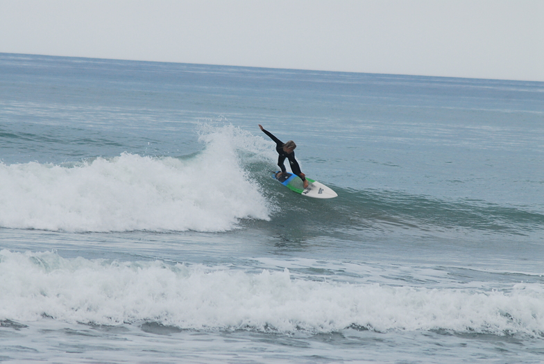 Mahanga Point surf break