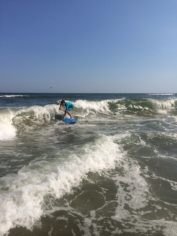 Cherry Grove Pier surf break