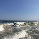 Getting some nice waves, Cherry Grove Pier