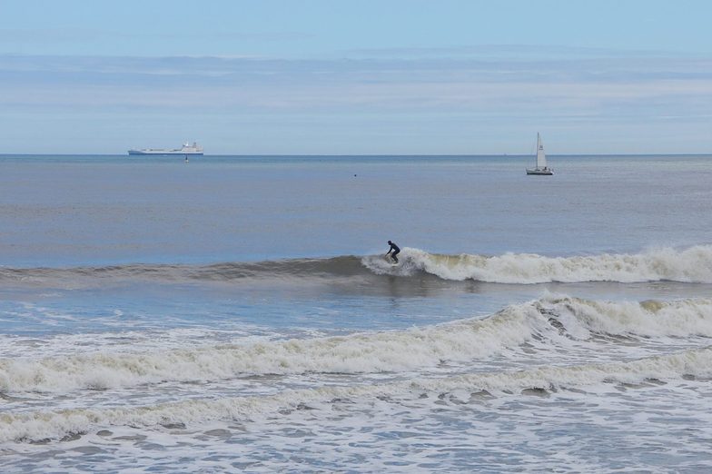 Whitby surf break