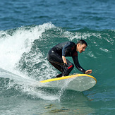 Sunny day, nice wave, that's all I need., El Porto Beach