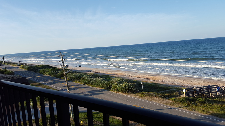 Late surfers at Ormond-by-the-Sea, Ormond Beach