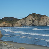 Wharariki lefts, Wharariki Beach