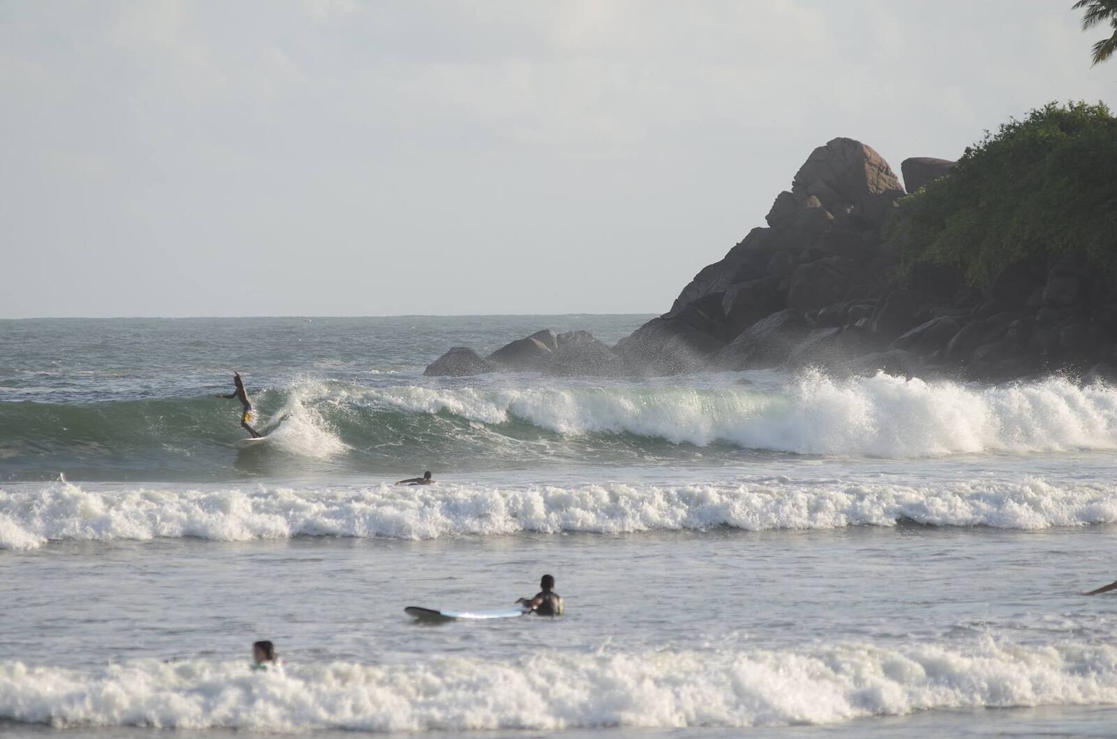 Long Board Surfer Aslam, Dewata