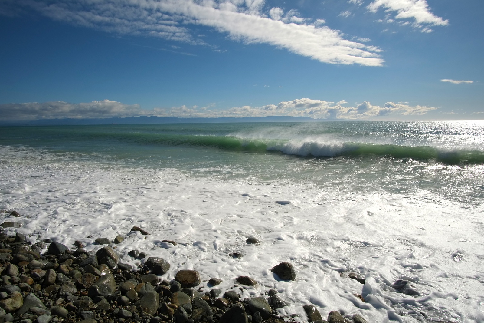 Short Period swell, The Glen