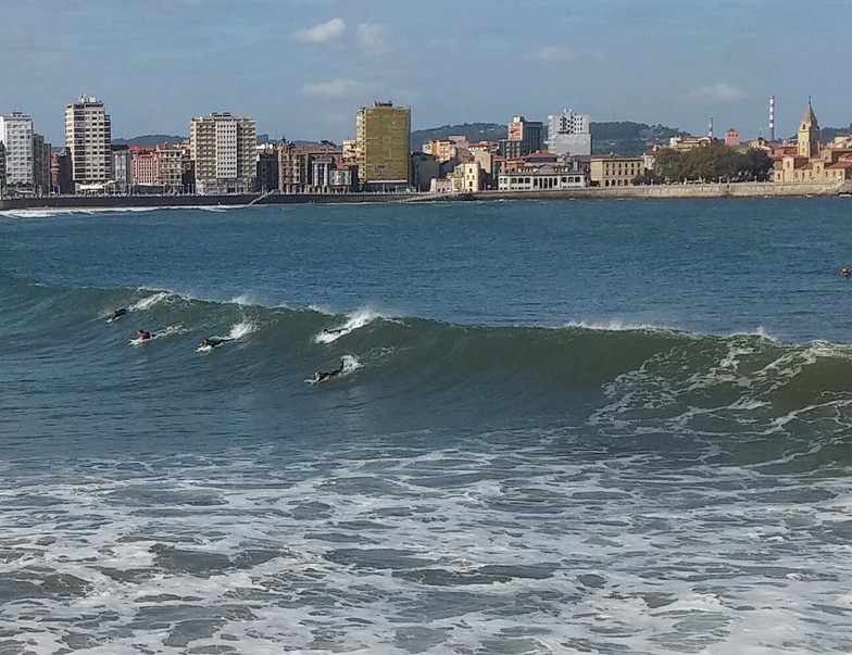 Playa de San Lorenzo surf break