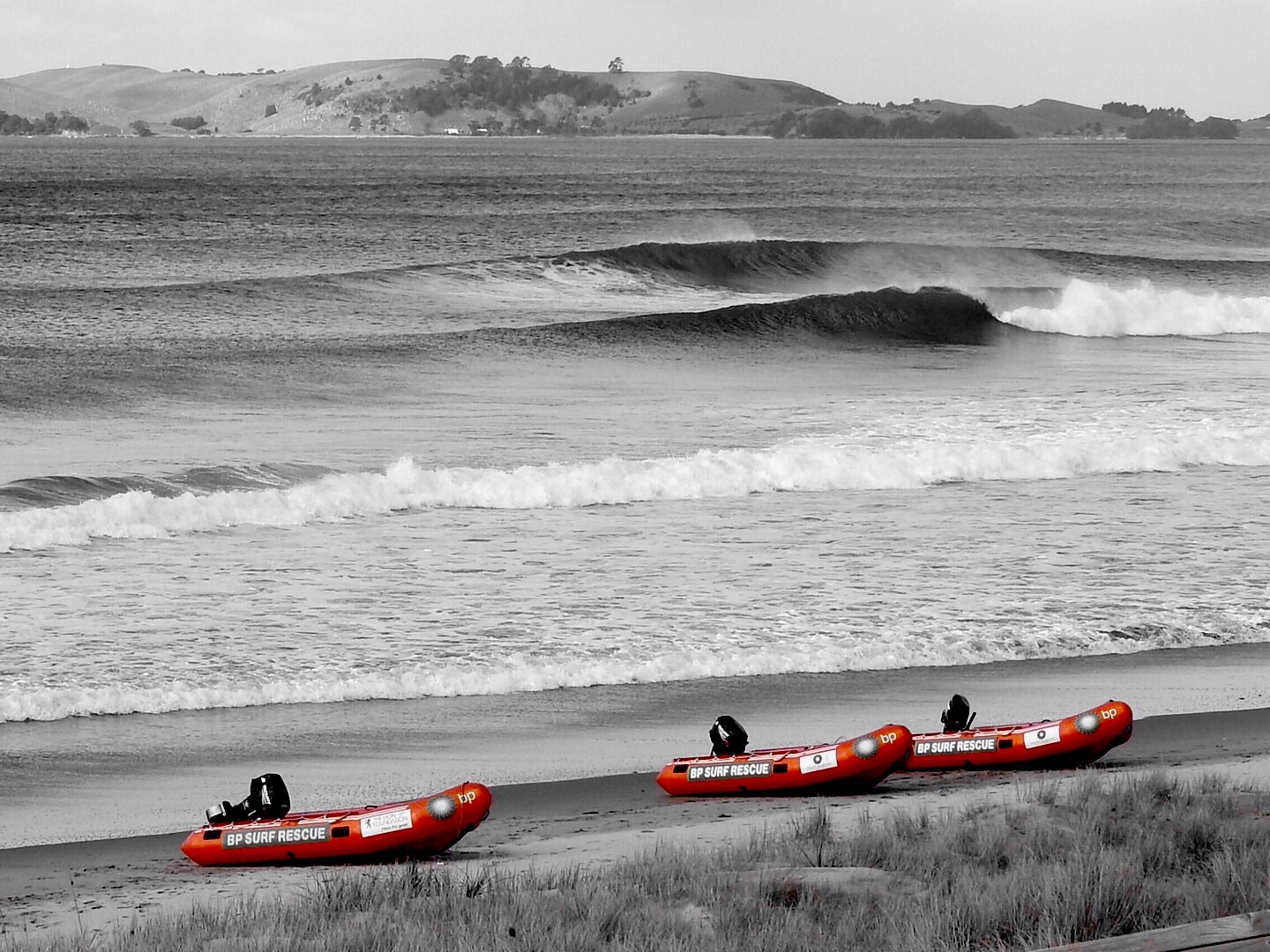 Line up, Pauanui Beach