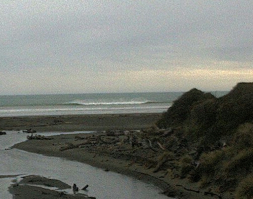 Himatangi Beach surf break