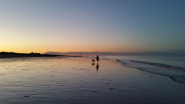 Chapel point sunset, Chapel St Leonards