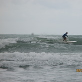 Good longboard and short board waves., Rayong Mae Ramphung Beach