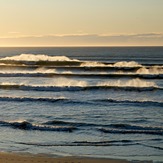 Spring evening at Wharariki, Wharariki Beach